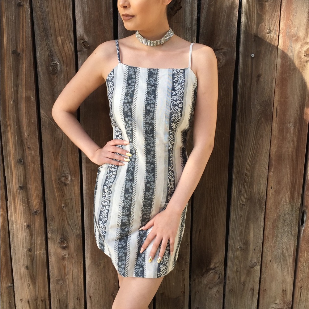 Floral print dress